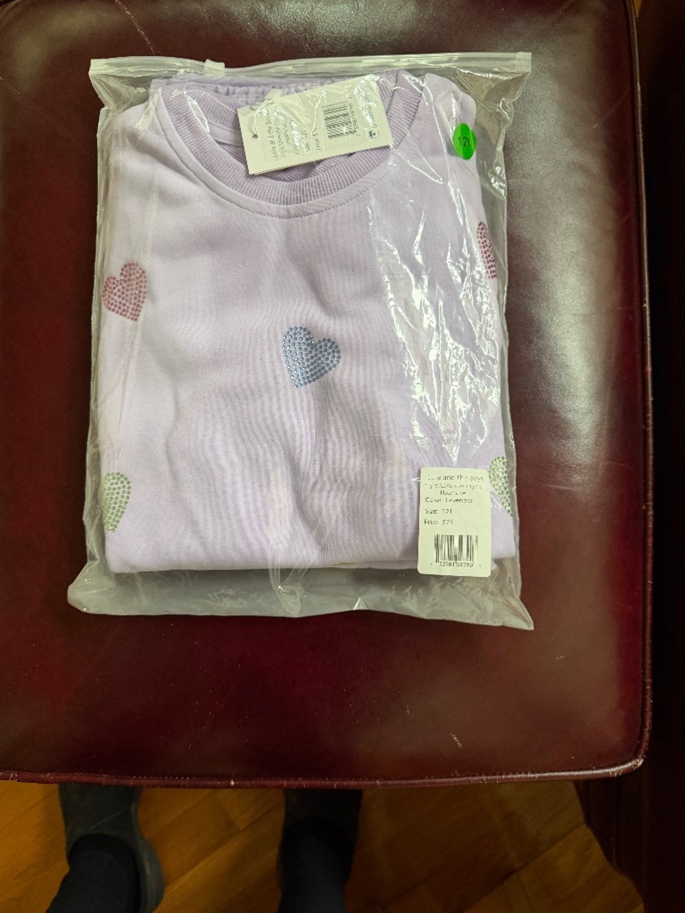 Girls size 12 sweatsuit set